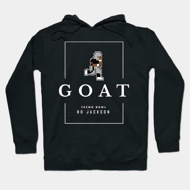 Goat - Tecmo Bowl Bo Jackson Hoodie by djwalesfood